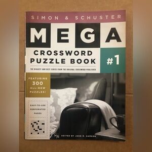 Simon & Schuster Mega Crossword Puzzle Book